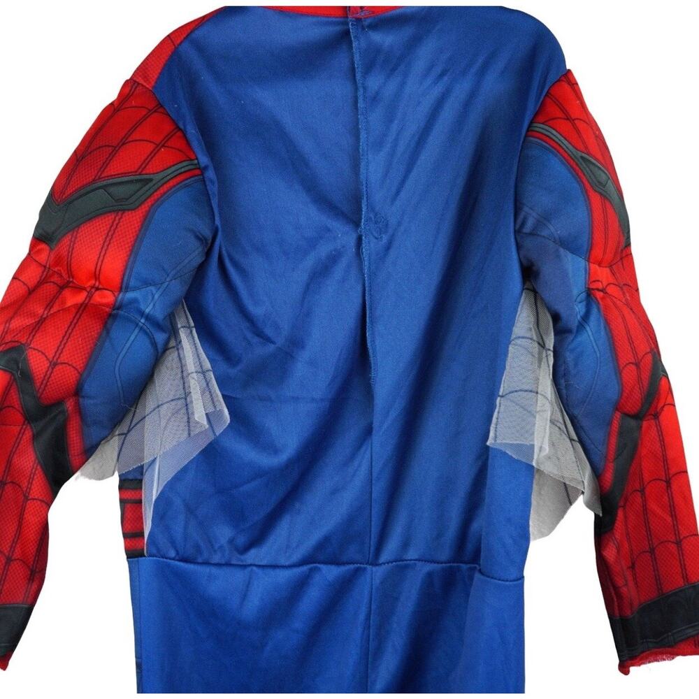 Marvel Spider-Man Costume Audio Wired Mask Child Medium Super Hero Cosplay NWOT - Picture 7 of 9